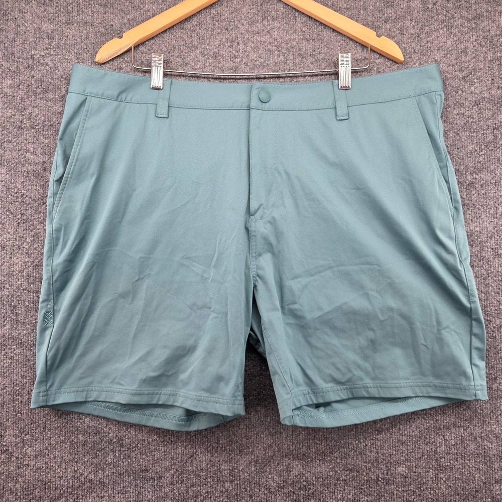 Rhone Commuter Shorts Mens 40 Slate Blue Green Technical Stretch Performance - Picture 1 of 8